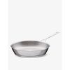 ALESSI ALESSI SILVER POTS&PANS STAINLESS-STEEL FRYING PAN 50CM,56864343