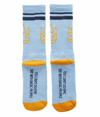 Cult Of Individuality Retro '90s Archival Logo Socks In Blue