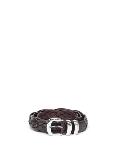 Brunello Cucinelli Belt In Brown
