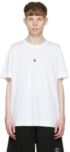 GIVENCHY WHITE COTTON T-SHIRT