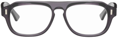 Cutler And Gross Grey 1319 Glasses In Smoke Grey
