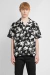 Department Five Department 5 Hawaiian Logo Print Shirt In Black&white