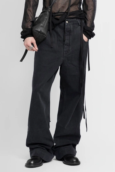 Ann Demeulemeester Jeans In Grey
