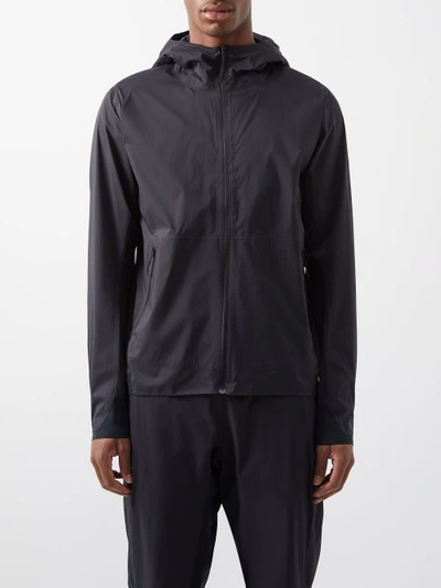 Veilance Demlo Nylon-ripstop Hooded Jacket In Black