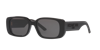 Dior Wil S2u Black Low Rectangular Sunglasses In Grey