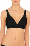Natori Discreet Convertible Wireless Spacer Bra (xl) In Black