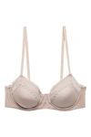 Natori Discreet Convertible Spacer Underwire Bra (34c) In Light Mocha