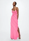 sachin and babi light blue dress Purple Velvet Maxi Dress with Chiffon Godets  shopaleena