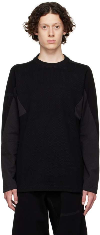 Byborre Black Organic Cotton Sweater
