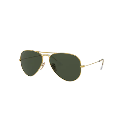 Ray Ban Aviator | Aviation Collection Sonnenbrillen Arista Gold Fassung Grün Glas 58-14