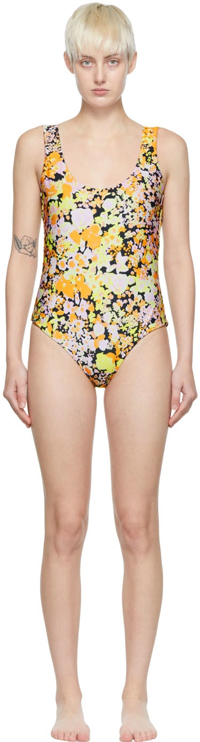 Stine Goya Ssense Exclusive Multicolor Angela One-piece Swimsuit In 3061 Tropical 60s Al