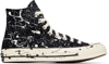 Converse Black Chuck 70 High-top Sneakers In Black/ash Stone/egre