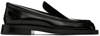 Proenza Schouler Calfskin Square-toe Loafers In Black