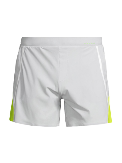 Falke Nylon-blend Elastic Waistband Shorts In Cloud