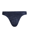 Cosabella Never Classic Lace G-string In Navy Blue