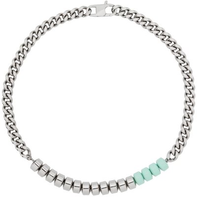 Alyx Silver Merge Candy Charm Necklace