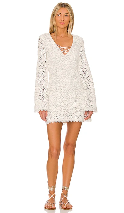 House Of Harlow 1960 X Revolve Marina Mini Dress In Ivory