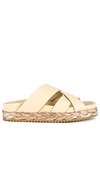 Eqüitare Ludka Espadrille Sandal In Cream