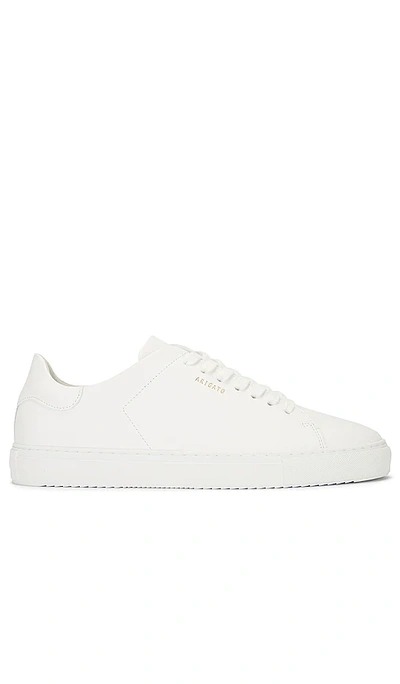 Axel Arigato Clean 90 Leather Sneakers In White