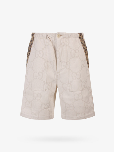 Gucci short beige denim hotsell