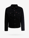 Levi's Black Denim Sherpa Trucker Jacket In Black