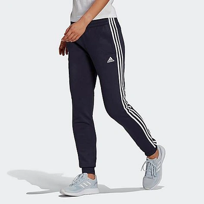 ADIDAS ORIGINALS ADIDAS WOMEN'S ESSENTIALS SLIM TAPERED CUFFED JOGGER PANTS