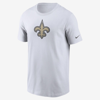 Nike Men's Logo Essential (nfl New Orleans Saints) T-shirt In White