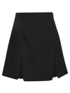 Ambush Front Slits High Waist Skirt In Black