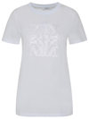 Max Mara Park Logo Jersey T-shirt In White