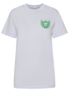 SPORTY AND RICH COTTON BEVERLY HILLS T-SHIRT