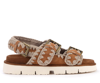 Mou New Bio Sandals In Marrone