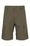 Carhartt Brown Regular Cargo Shorts In Cypress Rinsed