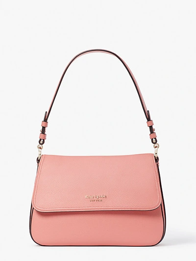Kate Spade Hudson Medium Convertible Shoulder Bag In Garden Rose