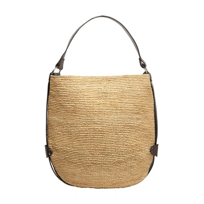 Isabel Marant Bayia Bag In Natural