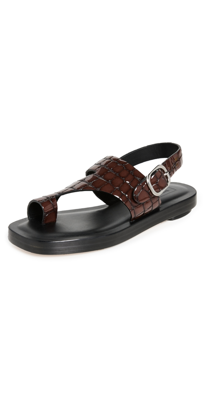 Rachel Comey Lark Sandals In Chocolate