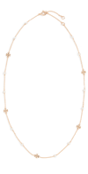 TORY BURCH KIRA PEARL DELICATE NECKLACE