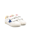 GOLDEN GOOSE STAR-PATCH LEATHER SNEAKERS