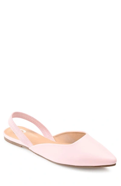 Journee Collection Collection Women's Mallorca Flat In Off White