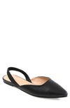 Journee Collection Mallorca Slingback Flat In Black