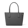 Dagne Dover Signature Tote In Graphite