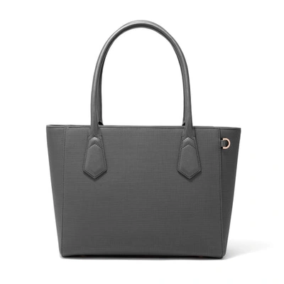 Dagne Dover Signature Tote In Graphite