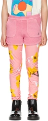 Bonpoint Arial Embroidered-logo Shorts In 124 Upb Rose Fane