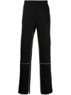 ALYX ZIP DETAIL BLACK STRAIGHT PANTS