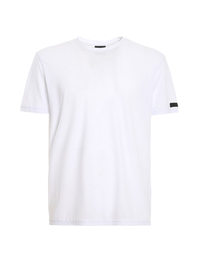 Rrd - Roberto Ricci Design T-shirt Shirty Crepe In Bianco