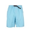 Msgm Shorts Men's Sky Blue Bermuda Shorts In Sky Blue