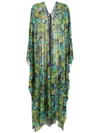 AMIR SLAMA TROPICAL PRINT KAFTAN