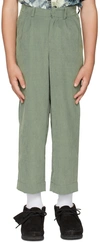 BOYSMANS KIDS GREEN TROUSERS