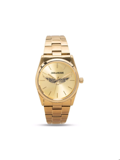 Zadig & Voltaire Gold Wings Fusion Watch