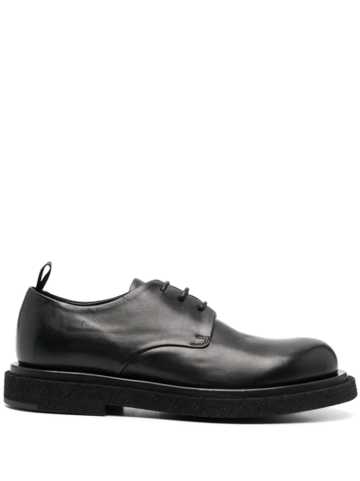 Officine Creative Lace-up Leather Brogues In Green