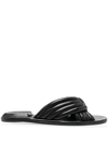 Officine Creative Cybille 004 Sandals In Black